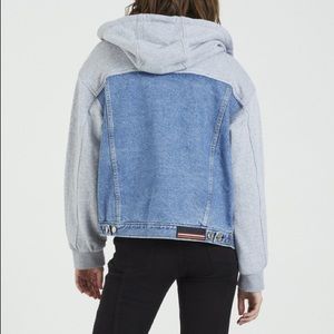 P.E Nation ‘1987’ Jacket Denim Hoodie